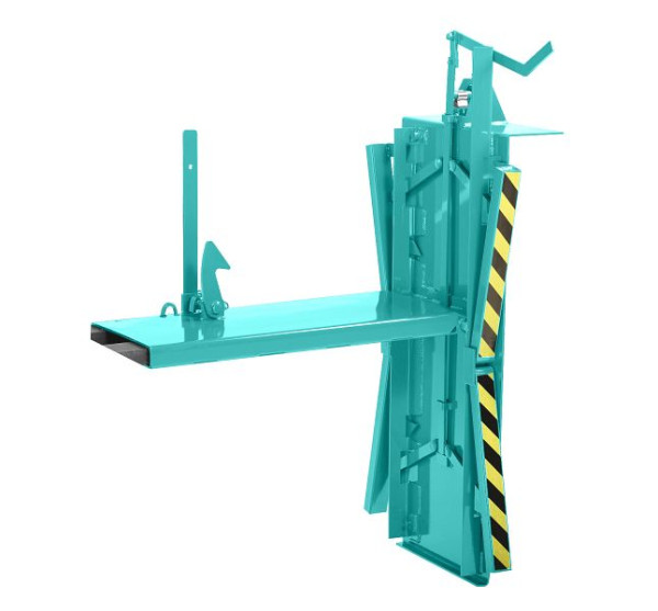 Retourneur de boîtes à grille RR Industrietechnik type RGW RAL 5018, 100802251