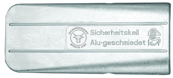 Ochsenkopf coin creux en aluminium lisse simple, 1591908