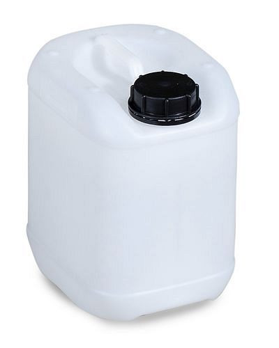 Bidon en plastique DENIOS en polyéthylène (PE), 5 litres, naturellement transparent, 266-987