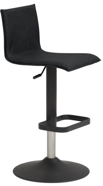 Mayer Sitzmöbel , structure thermolaquée noir, coque d'assise rembourrée, anthracite, 1212_03_30487