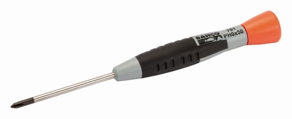 Tournevis de précision Bahco, PH 0, 287 mm, 701-0-200