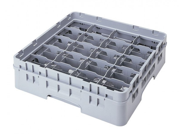 Panier de lavage Cambro Bowl 20 compartiments Camrack®Soft Grey, paquet de 5, 20C414151
