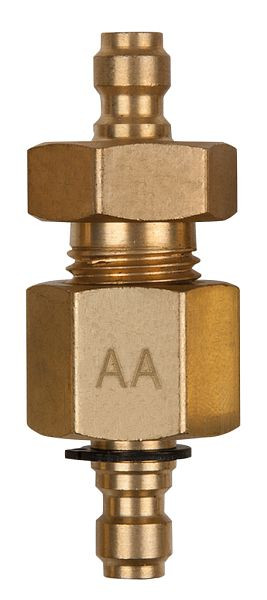 KS Tools pièce d'adaptation double M14x1,5 filetage intérieur et extérieur et raccord de tuyau 3/8", 150.2347