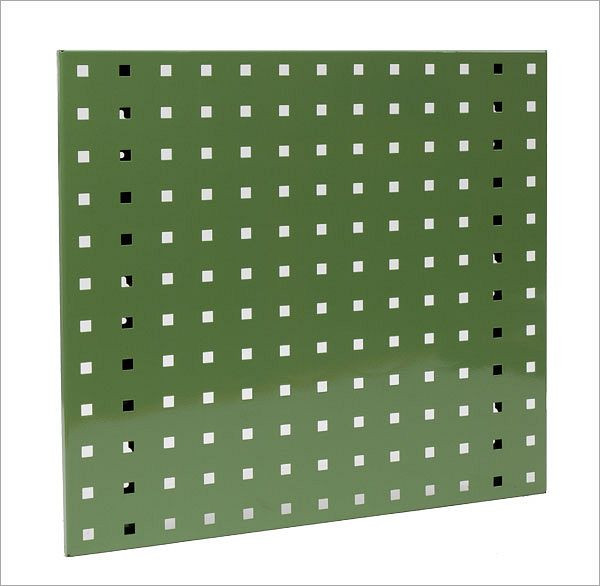 Tôle perforée ADB, dimensions : 493x456 mm, coloris : vert, RAL 6011, 23006