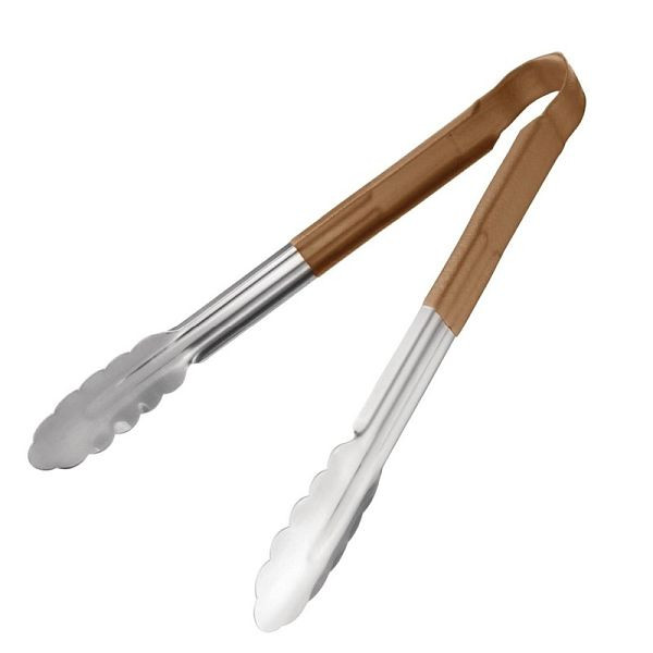 Pince de service Hygiplas avec code couleur marron, CB158
