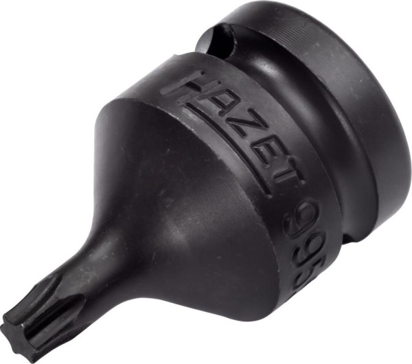 Clé à chocs Hazet, clé à douille tournevis, TORX®, carré creux 12,5 mm, profil intérieur TORX®, T30, 995S-T30