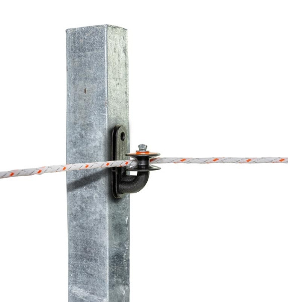 Isolateur d'angle en rouleau Gallagher pour poteaux métalliques, paquet de 5, 086528
