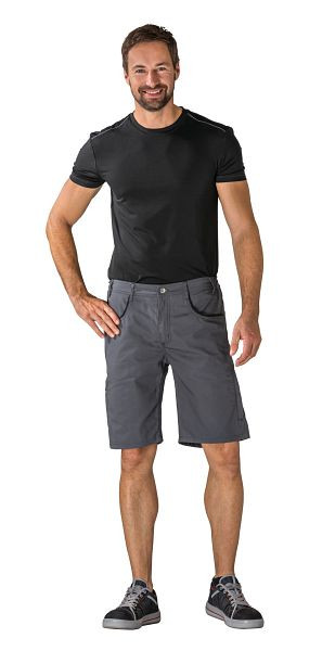 Short Planam DuraWork, gris/noir, taille XXL, 2941060