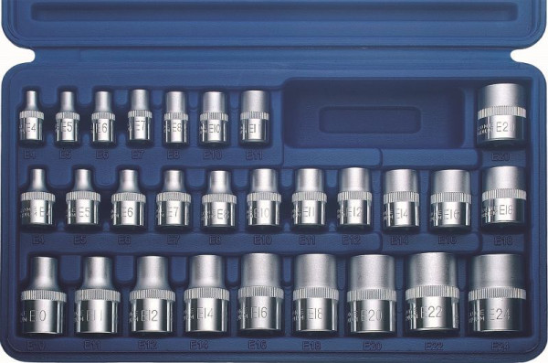Inserts Kunzer pour profil E, 28 pièces, 7EP28