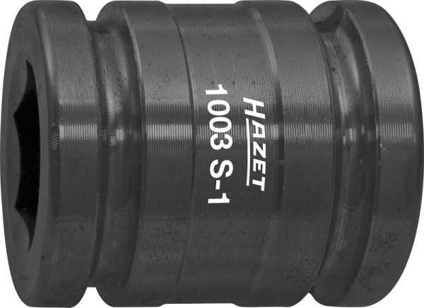 Impact Hazet, adaptateur pour tournevis machine, carré creux 20 mm (3/4 pouce), profil à six pans creux, 1003S-1