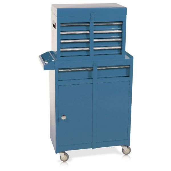 Chariot à outils Metra avec accessoire S10 bleu, 10237