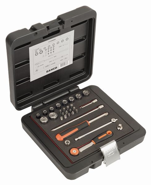 Jeu de douilles Bahco 1/4", 6729MHR