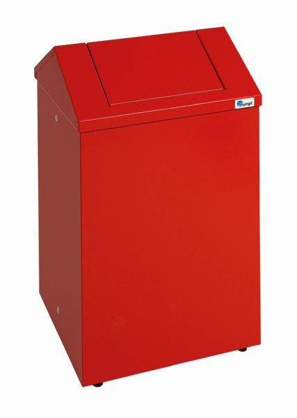 tri des déchets contondants PWK, RAL 3000/3000, 45 litres, 5104503