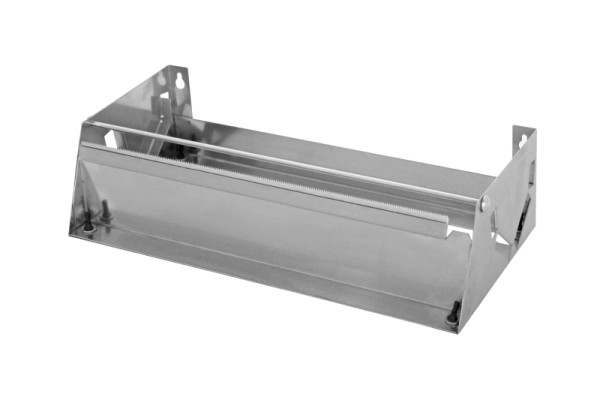 Dispositif d'arrachage de film Schneider, acier inoxydable, simple, 300 mm, avec scie, 158410