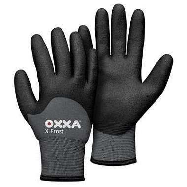 Gant OXXA X-Frost 51-860, noir / gris, UE : 12 paires, taille : 11, 15186011