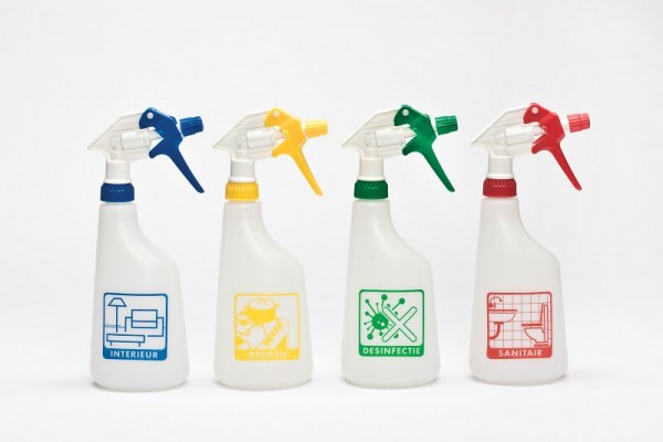 De Witte Tex-Spray blanc / blanc avec tuyau d'aspiration de 25 cm, 605.400.500