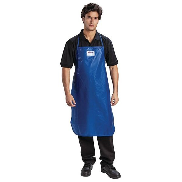 Tablier support en nylon Burnguard Quicklean bleu, GD331