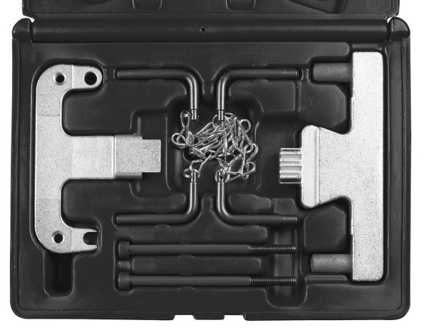 Jeu d'outils de réglage moteur SW-Stahl, pour bloquer le vilebrequin et l'arbre à cames sur les moteurs essence et diesel Mercedes-Benz, 26044L