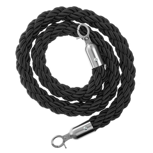 Cordon ALLPAX STOPPO noir, 150 cm, 10001951
