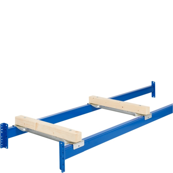 Jeu de supports de profondeur BITO 1100x2,0 avec fixation en bois galvanisé, 30605