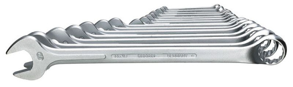 Jeu de clés mixtes GEDORE 15 pièces 6-32 mm, 6000160