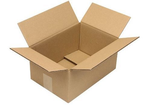 Boîte pliante en carton ondulé TransPak à 2 parois, dimensions intérieures 305 x 215 x 150 mm, format A4, qualité 2.20EB, paquet : 20 pièces, 299326