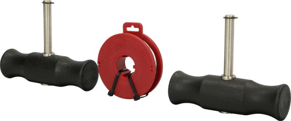 Brilliant Tools Lot de 3 poignées à fil de traction BT681150