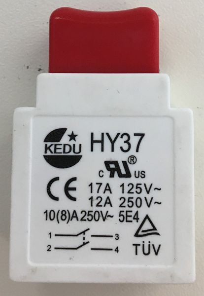 ELMAG MICRO interrupteur avec bouton pour poignée pour tous les MKS - 'CE', 9708281