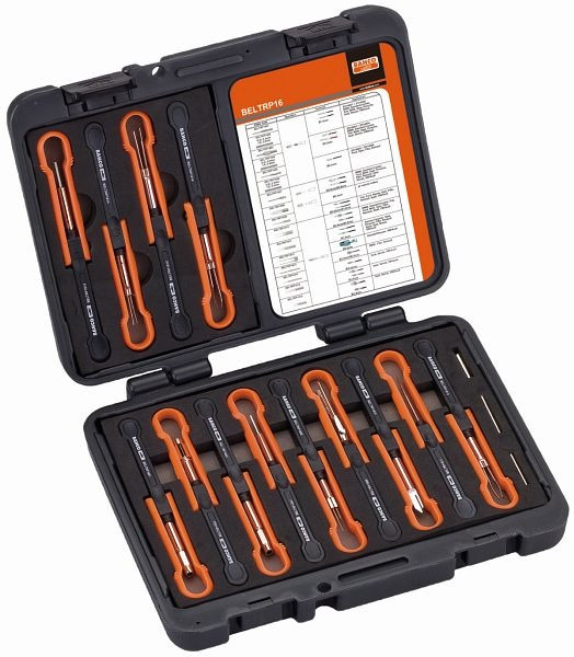 Kit de déverrouillage par câble du système Bahco, 16 pièces, BELTRP16
