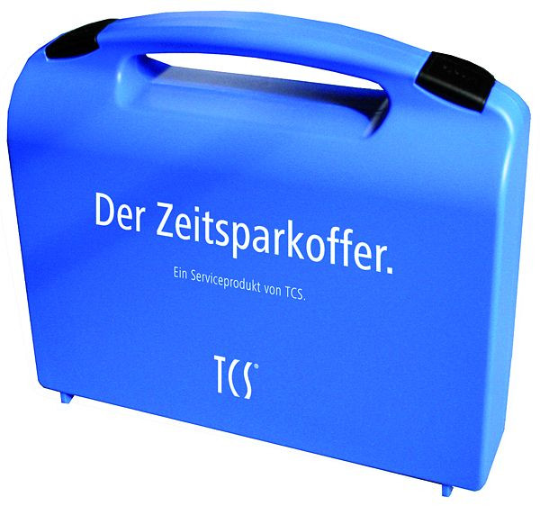 Valise rigide TCS avec dispositif de service (TCSK-02), outils et documentation, E34228