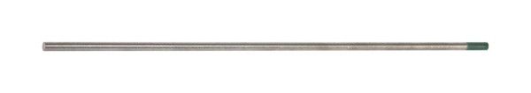 Électrode en tungstène ELMAG type 'E-W', 'verte', 1,6 x 175 mm pour ALU, W 99, 9%, 55640