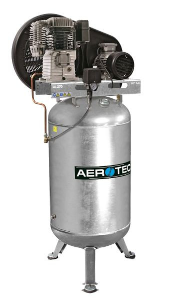 Système compresseur AEROTEC N65-270 Z PRO AD2000 - 10 BAR 400 V galvanisé, 2010270