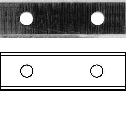 Plaquettes indexables Edessö HW, 40x12x1,5, 2 tranchants, 1793401215