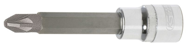 KS Tools Douille embout 1/2" CHROMEplus, longue, PZ1, 918.1688