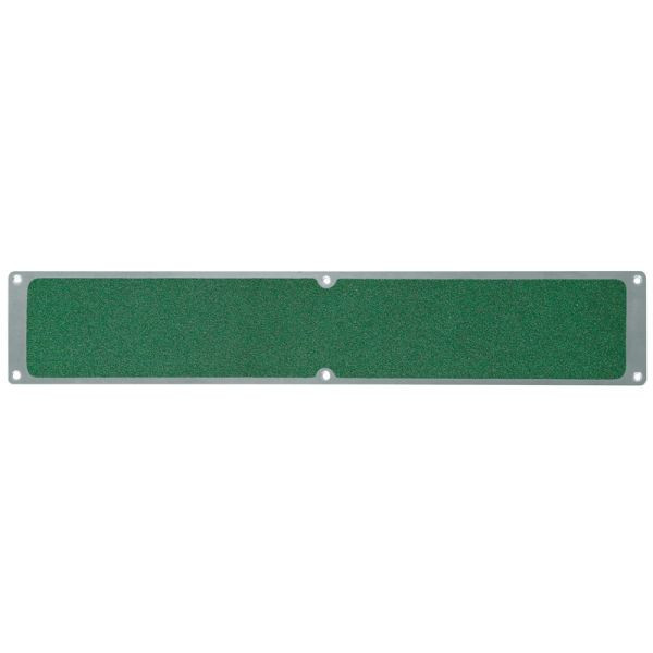 Pantalon de farine plaque antidérapante en aluminium avec revêtement antidérapant m2, vert universel 114x635mm, APM1UF1