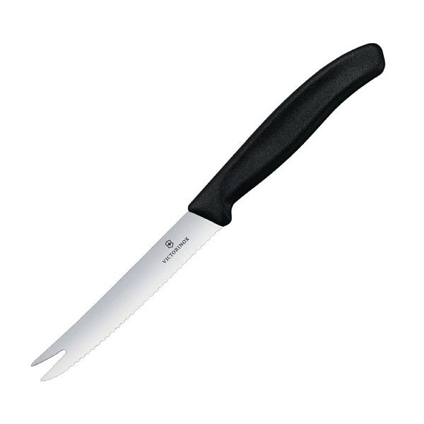 Couteau de bar Victorinox dentelé 12,5 cm, C653