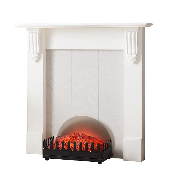 Cheminée électrique RICHEN Jack, 2000 W, blanche, EF361A-MT361A