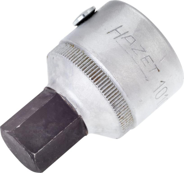 Douille de tournevis Hazet, carré creux 20 mm (3/4 pouce), profil de douille hexagonale, 17 mm, 1010-17