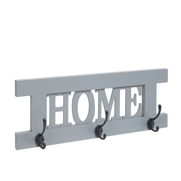 Armoire murale Mendler HWC-C60 Home, panneau d'armoire d'armoire, look shabby vintage 55x21cm, gris-bleu, 94458