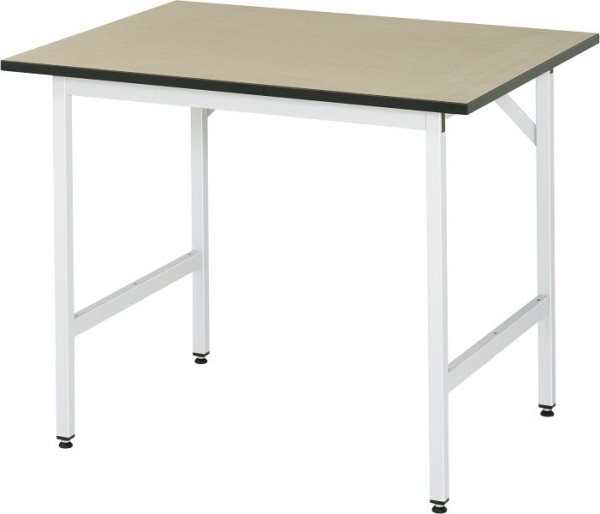 Table de travail RAU série Jerry (3030) - réglable en hauteur, panneau MDF, 1000x800-850x800 mm, 06-500F80-10.12