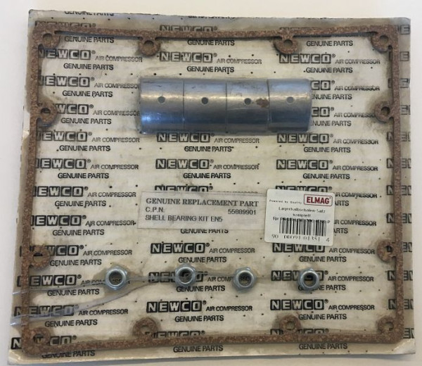Jeu de demi-coquilles de roulement ELMAG complet pour PROFI-LINE 700 (pompe EN5, Newco n° 55889901), 9101351