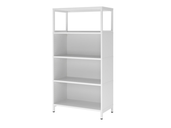 Étagère Hammerbacher, 4OH, base, blanc, VFW48RERU/W