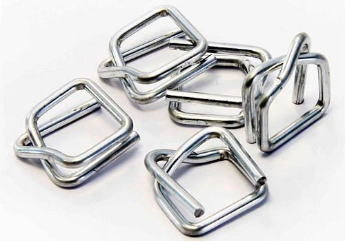 Pinces de verrouillage DENIOS, largeur 16 mm, paquet de 1000, 299712