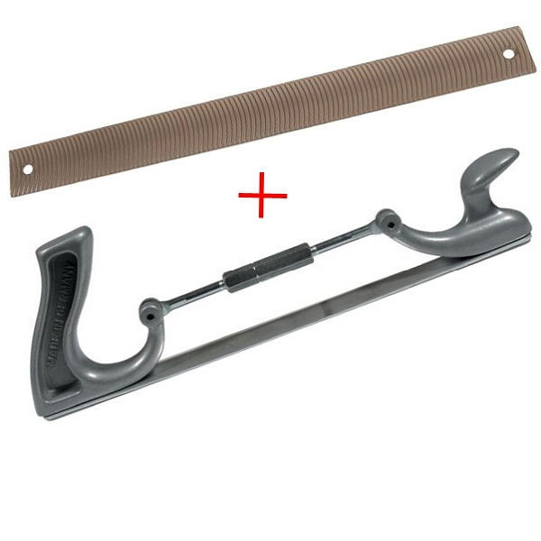 Support de tension Stahlmaxx pour limes corporelles avec lame de lime, Z280