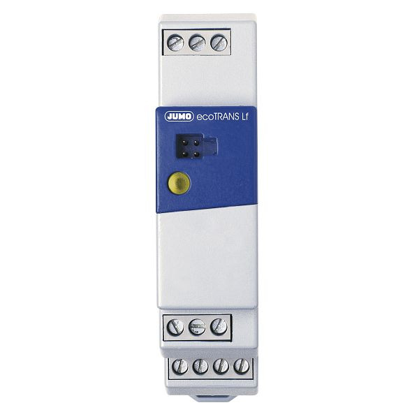 Transmetteur JUMO pour conductivité et température, rail DIN, relais librement programmable (contact inverseur), 00421032