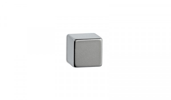 Aimant cube néodyme MAUL, 15x15x15 mm, force d'adhérence 15 kg, 6169396