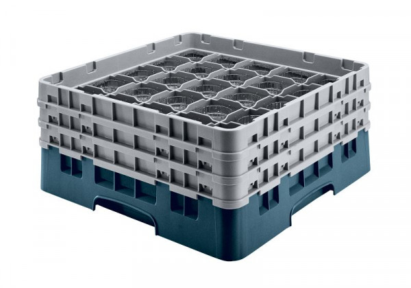 Panier de lavage Cambro 36 compartiments Camrack® 15,5 cm turquoise, lot de 4, 36S534414