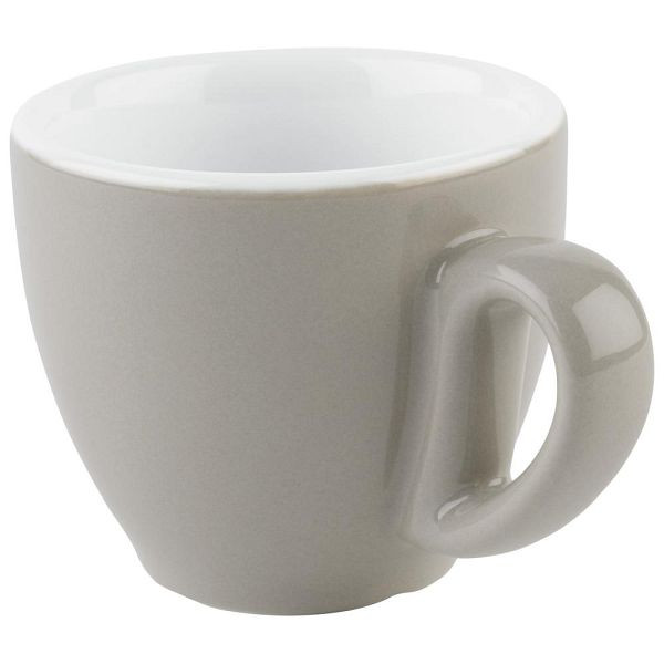 Tasses à expresso APS en gris Ø 6 cm, hauteur : 5,5 cm, 80 ml, lot de 6, 16000