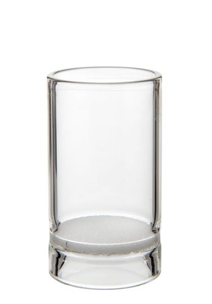Creuset en fibres brutes Rettberg, 30 ml, avec plaque filtrante spécialement durcie, porosité 2, pour appareils Tecator, verre borosilicaté 3.3, 134122416