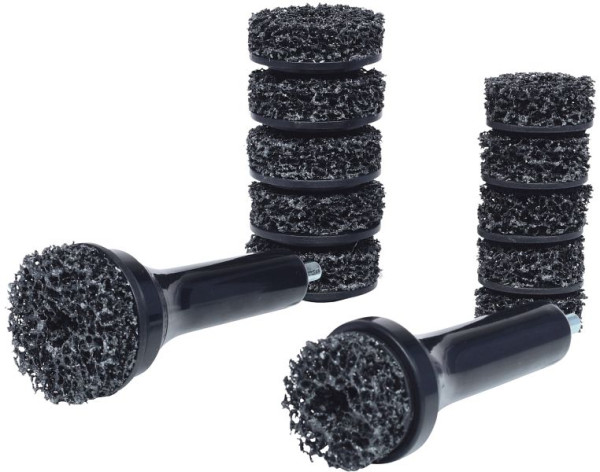 KS Tools jeu de meuleuses pour moyeux de roue à goujons, diamètre 40 / 50 mm, 14 pièces, 100.4080